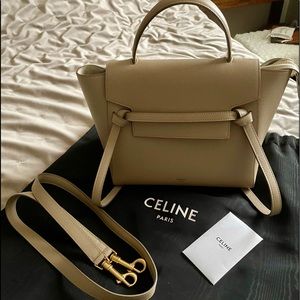 Authentic CELINE Nano Belt Bag.